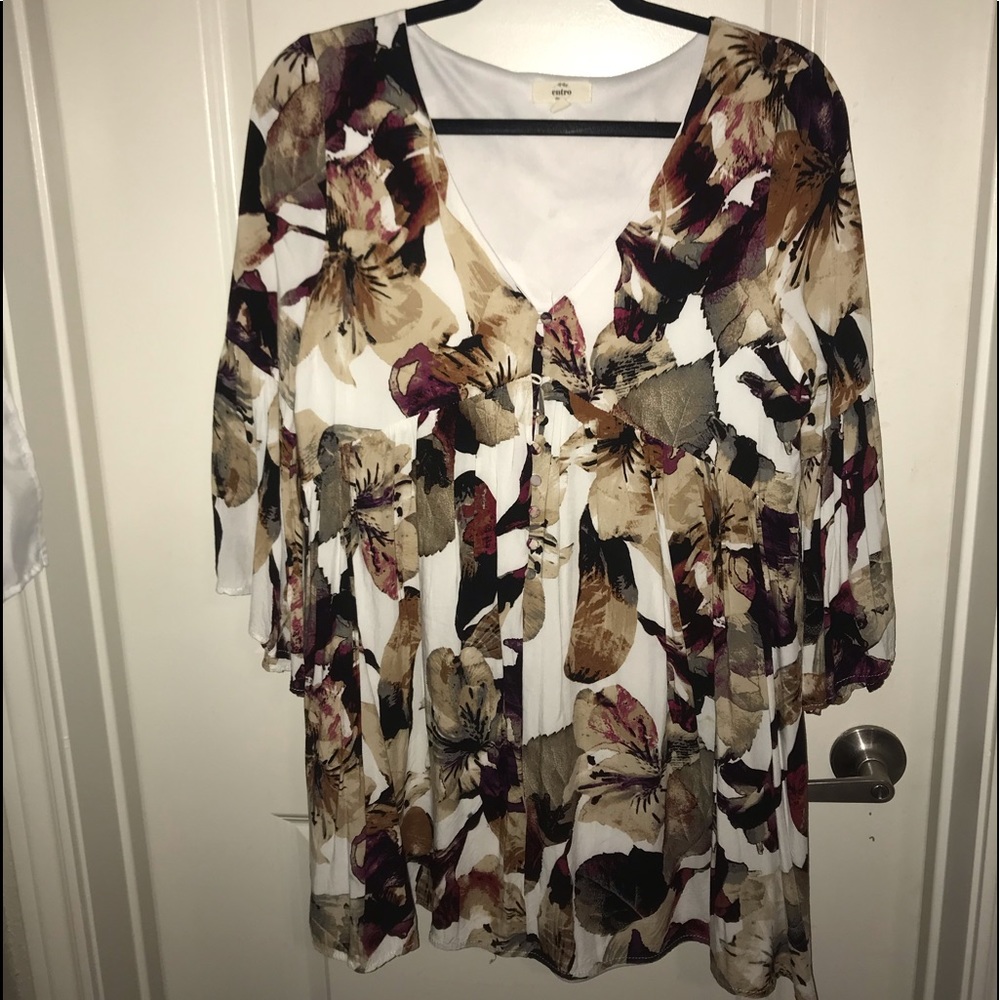 Floral babydoll dress